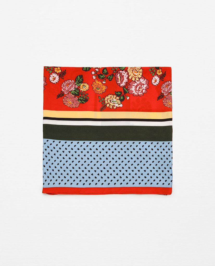 SUMMER COLORS PRINT SCARF