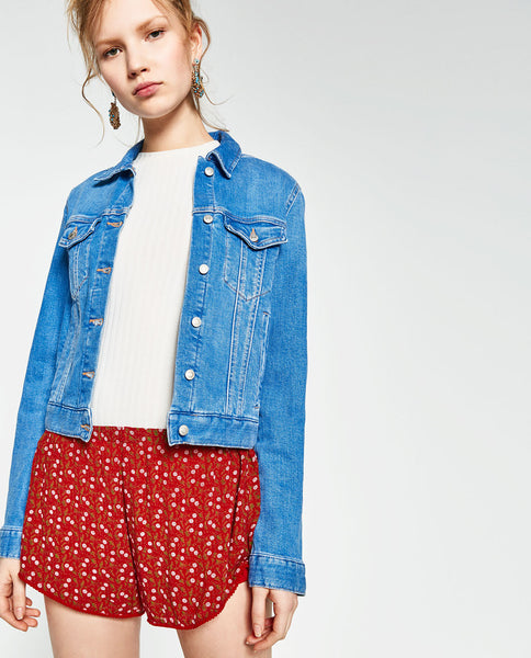 PRINTED SHORTS